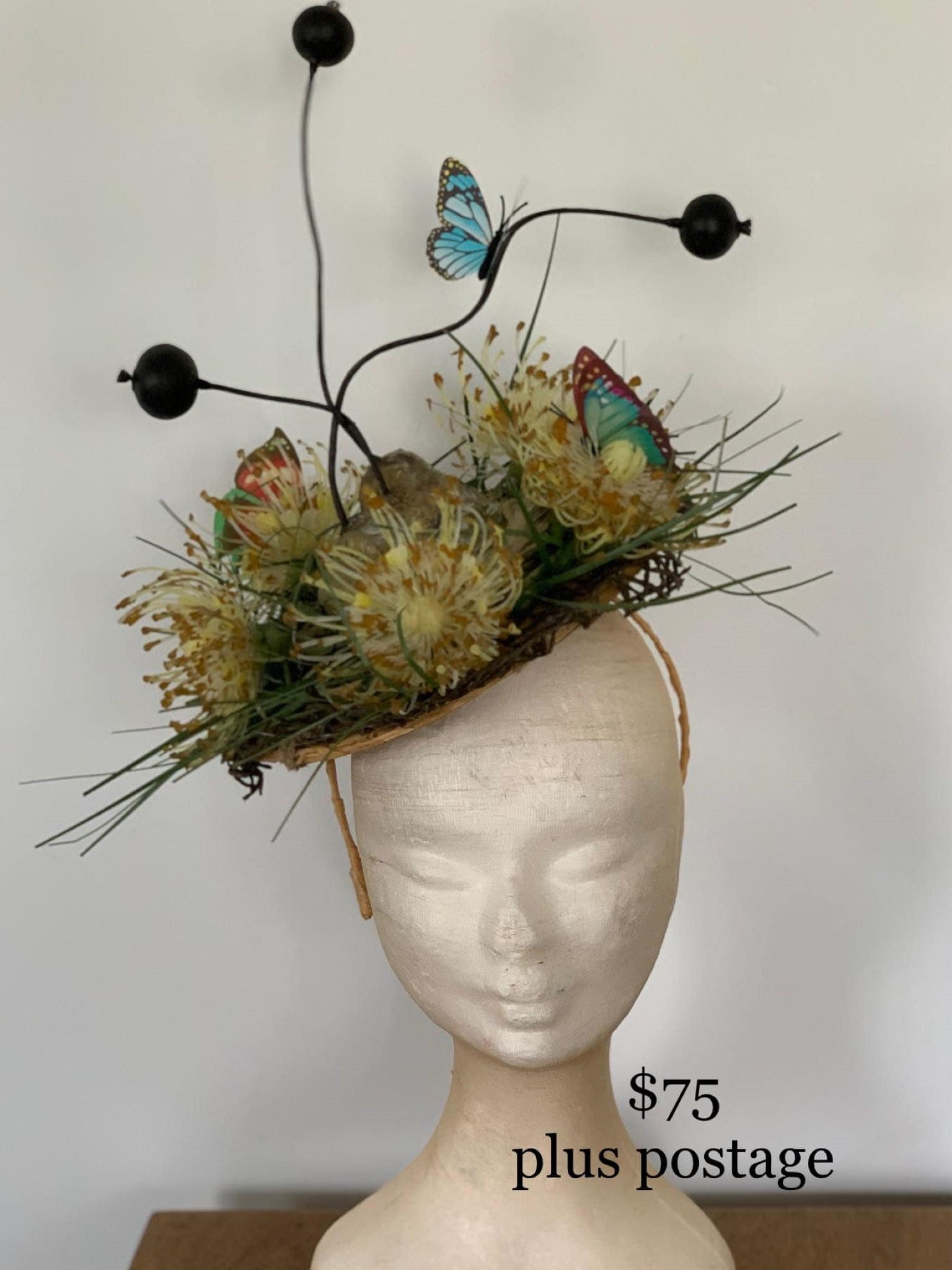 Protea Blooms Fascinator $75 plus postage